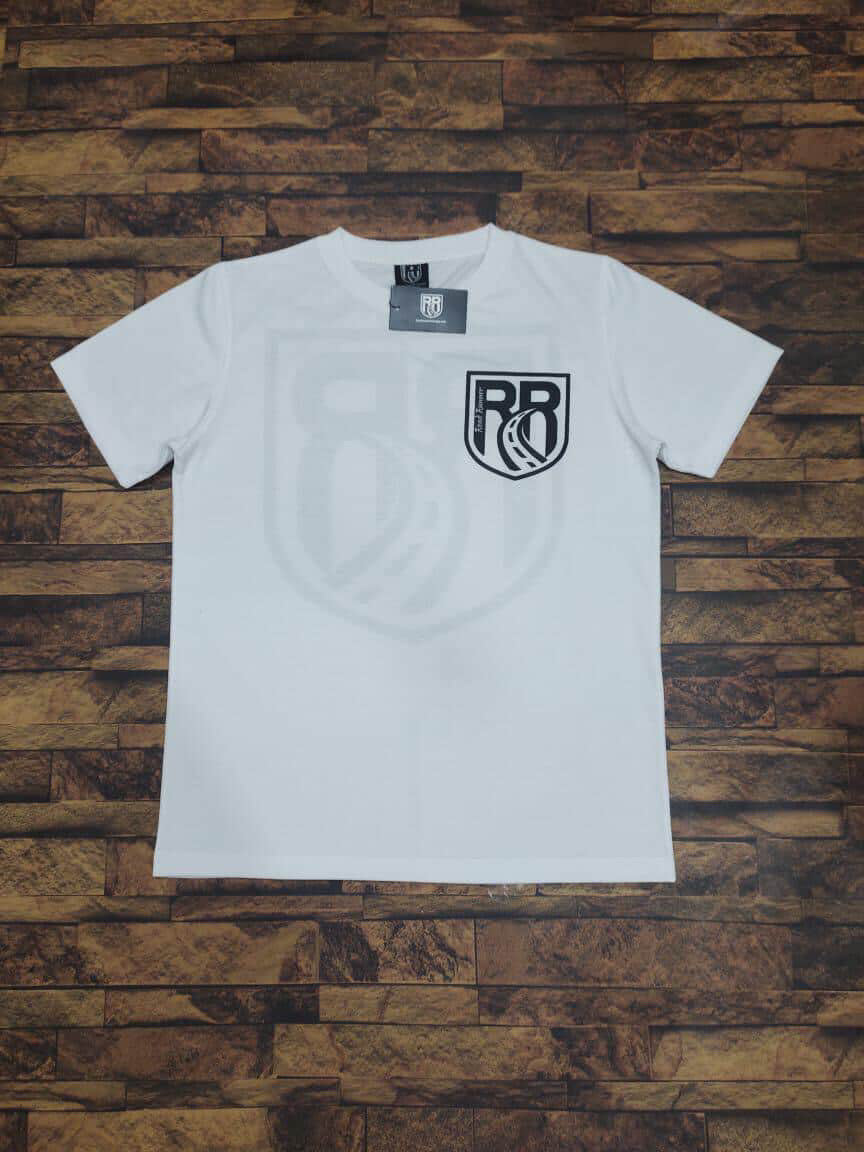 The classic white & black t shirt