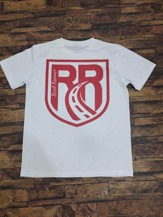 The classic white & red T shirt